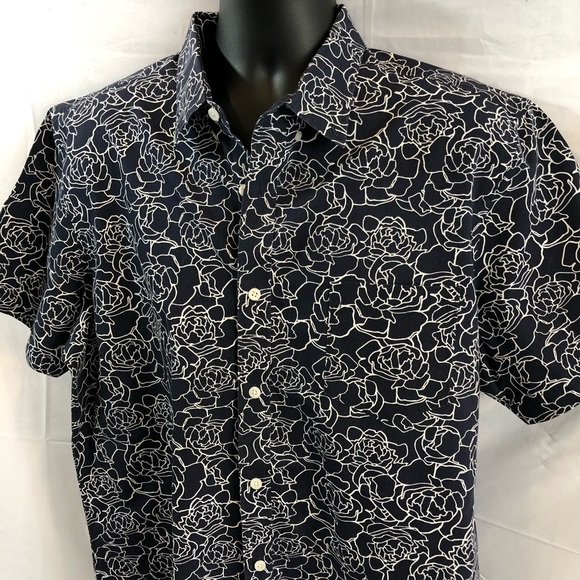 Nordstrom Other - Nordstrom Men’s Shop shirt XL Navy Button Down H